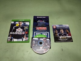 Madden NFL 18 Microsoft XBoxOne Disk and Case - $5.89