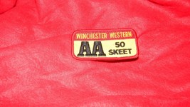 VINTAGE WINCHESTER WESTERN AA 50 SKEET COLLECTOR PATCH FREE US SHIP - $9.49