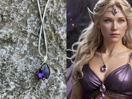 Metaphysical Necklace of Goddess Freyja beauty spell youth spell | immortality s - £140.75 GBP