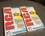 RCA T-120H Standard Grade 6 Hour VHS / VCR Blank Video Tapes - 2 pack - $7.92