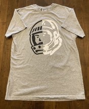 Billionaire Boys Club Astronaut Helmet 2-tone Logo T-Shirt Men’s Sz L Grey - £23.48 GBP