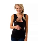 LALABU Black Soothe tank top size medium maternity baby infant - $46.44 CAD