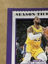 LEBRON JAMES 2019 Panini Contenders Draft Picks Season Ticket #38 Lakers - £2.27 GBP