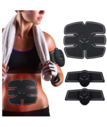 ABS EMS Stomach Muscle Trainer Stimulator Abdominal Slimming Electric Ab... - £10.80 GBP