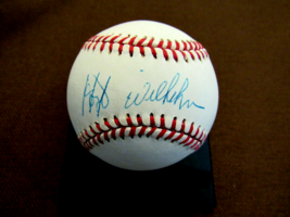 Hoyt Wilhelm Ny Giants Orioles White Sox Hof Signed Auto Vtg Ol Baseball Jsa - £93.86 GBP