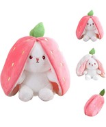 Soft Lovely Bunny Plush Toys Reversible Bunny Stuffed Animal Pillow for ... - £28.96 GBP