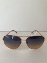 Jessica Simpson J5702 RGDND Sunglasses Rose Gold Nude Aviator Blue Gradient Lens - £21.16 GBP