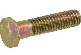 Hillman 882714 1/4&quot;-28 Fine Thread x 1&quot; Grade 8 Yellow Zinc Hex Cap Scre... - $222.37 MXN