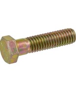 Hillman 882714 1/4&quot;-28 Fine Thread x 1&quot; Grade 8 Yellow Zinc Hex Cap Scre... - $16.89 CAD