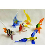 Russian Hand-Blown Art Glass Figurine Ocean Sea Lake Fish You Choose  - £16.91 GBP+
