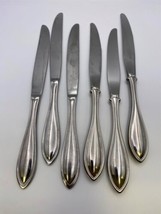 Wallace Stainless Steel American Tradition Set Of 6 X Dinner Knives - £31.41 GBP
