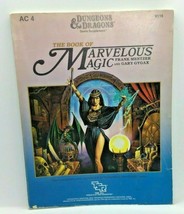 Marvelous Magic Mentzer Gygax AC 4 9116 Dungeon and Dragons D&amp;D TSR FP 1985 PB - £23.70 GBP