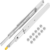 Heavy Duty Drawer Slides 500lbs Ball Bearing Drawer Slides 26inch Long with Lock - £71.93 GBP