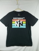 Nintendo 64 T-shirt Men&#39;s XL Black N64  - £6.04 GBP