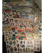 VINTAGE STICKER LOT MIXED BULK OLD CLASSIC STICKERS 70&#39;S 80&#39;S POP CULTURE - £625.72 GBP