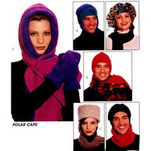 McCalls Fashion Accessories - Pattern 7805 - Polar Caps, Scarves, Gloves - £3.06 GBP