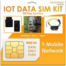 Data Only SIM Card Kit 400MB 4G LTE WiFi Hotspot MiFi Modem Internet Rou... - £14.45 GBP