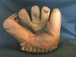 Old Vtg Tommy Holmes Split Finger Right Hand Five Finger Two Handed Glove - £63.90 GBP