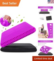 Soft Jumbo Gel Travel Cushion for Comfort &amp; Cooling | Perfect for All Ch... - $45.00
