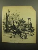 1960 Cartoon by William Steig - Mongrels have it up here - $14.99