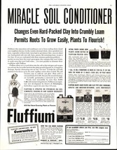 Fluffium Lawn Print Ad Original Rare Vtg 1952 nostalgic d4 - $23.18