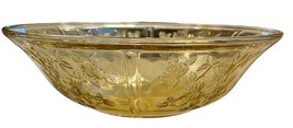 Vintage Etched Depression-Era Glass Bowl - £15.63 GBP