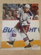  NHL New York Rangers Michael Del Zotto Signed 8x10 Photo - £15.81 GBP