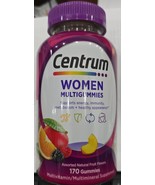 Centrum Multigummies Women&#39;s Gummy Vitamins Assorted Fruit 170 Count EXP... - $432.59 MXN