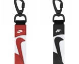 Nike Premium Key Holder Accessory Keychain Keyring Sports Casual Red NWT - £40.21 GBP