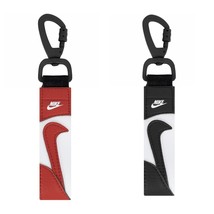 Nike Premium Key Holder Accessory Keychain Keyring Sports Casual Red NWT - $50.31