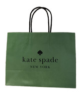 NEW Kate SpadeHoliday  Shopping Paper Gift Bags 8&quot; x 10&quot; x 4.5&quot; Green - £4.66 GBP