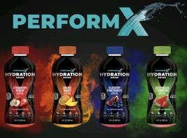 New (4) Perform X Hydration Drink 28 Oz. Better Than Gatorade - Prime - Powera... - $24.74