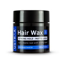 Ustraa Strong Hold Hair Wax - Matte Look - 3.5 Oz - Non-sticky, Easy-to-... - $38.16