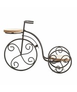 TJ Global 2-Plant Iron Bicycle Plant Stand, Metal Wire Flower Pot Wrough... - £13.53 GBP