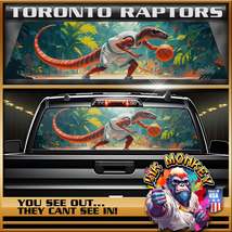 Toronto Raptors - Truck Back Window Graphics - Customizable - $58.95+
