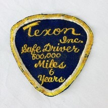 Vintage Texon Inc Trucking Truck Driver Uniform Jacket Patch Safe Driver 3 7/5&quot; - £18.96 GBP