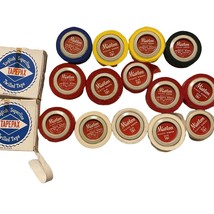 Mistlon Plastic Ribbon Vintage Lot of 14 Ribbons &amp; 2 Tape - $11.52
