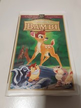 Walt Disney&#39;s Masterpiece Bambi 55th Anniversary Limited Edition VHS Tape - £2.33 GBP