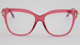NEW TOM FORD TF5704-B 066 Transp Pink Eyeglasses Frame 54-15-140mm B47mm... - $171.49