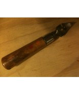 Bottle opener --- vintage 1970&#39;s.  features solid hardwood handle --nice ! - $8.98 CAD