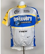 Discovery channel Trek Subaru AMD Bicycle Bike Jersey Womens XL 3/4 Zip ... - £26.07 GBP