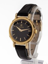 Omega Women&#39;s 18k Gold Mechanical Hand-Winding Watch Ref #442 w/ Leather Band - £2,802.91 GBP
