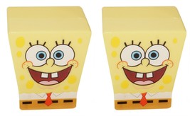 2 Vintage Spongebob Squarepants 2.5&quot; Storage Toy - Nickelodeon Box Figure 2008 - £6.32 GBP