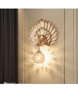 American Creative Peacock Wall Lamp Living room, bedroom, background wal... - $473.29 CAD