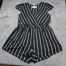 Clothing Obsessed Company Romper Womens 3XL Black Short Cap Sleeve V Nec... - £20.10 GBP
