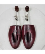 Vintage 1950s Mens Wooden Shoe Forms 9C Shoe Tree Useful Display Excelle... - $26.35 CAD
