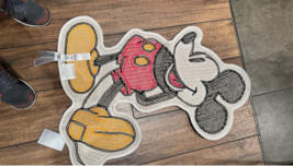 Disney Parks Mickey Mouse Accent Rug NEW image 2