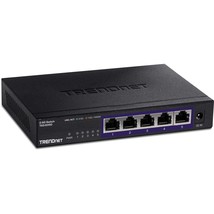 TRENDnet 5-Port Unmanaged 2.5G Switch, 5 x 2.5GBASE-T Ports, 25Gbps Swit... - $222.99