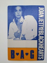 Joan Jett And The Blackhearts Backstage Pass Artist Photo Punk New Wave ... - $19.00