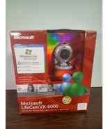 Microsoft Lifecam VX-6000 Webcam HD Wide Angle Lens 3x Digital Zoom Sealed - £11.77 GBP